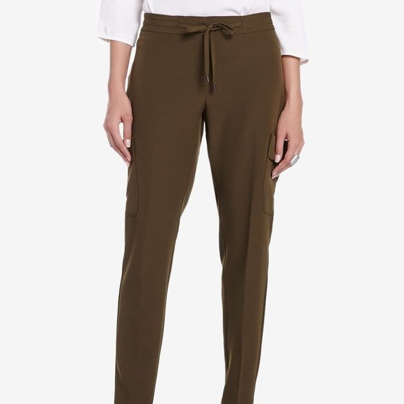 REITMAN'S Soft Cargo Trousers in Olive - Picture 2 of 16